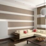 3 Cara Mengecat Tembok Motif Garis