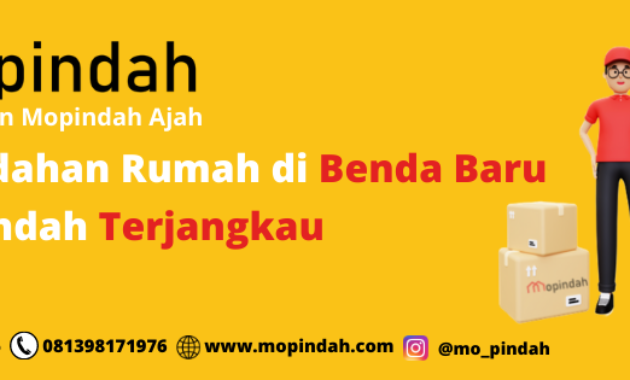 Mopindah Jasa Pindahan Rumah Benda Baru, Pamulang