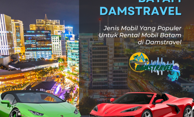 Jenis Mobil Yang Populer Untuk Rental Mobil Batam di Damstravel