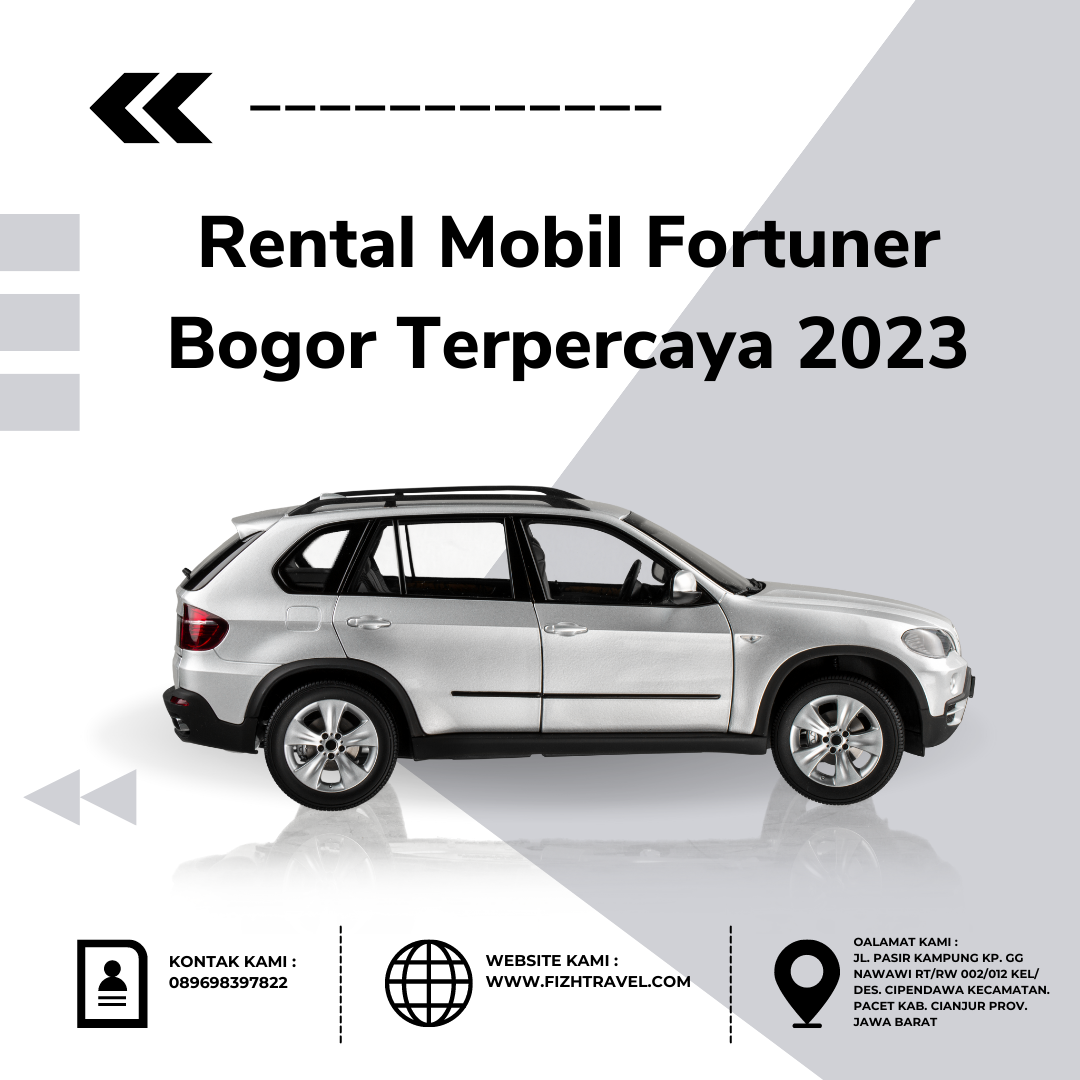 Rental Mobil Fortuner Bogor Terpercaya