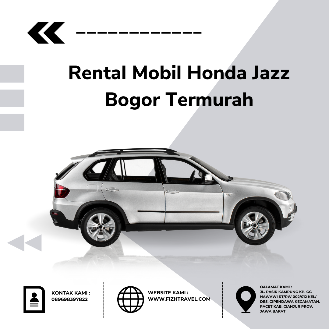 Rental Mobil Honda Jazz Bogor Termurah