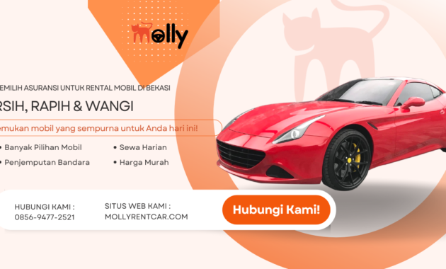 Tips Memilih Asuransi untuk Rental Mobil di Bekasi